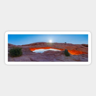 Sun over Mesa Arch Sticker